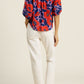 Loren Blouse Poincianna Floral