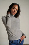 Cindy Stripe Turtleneck
