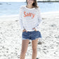 Wooden Ships Salty Sweater